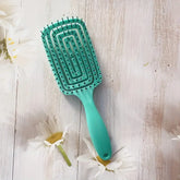 1pcs Hollow Out Hair Comb Anti Static Detangling Hair Comb Fluffy Hair Styling Comb For All Hair Types